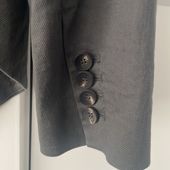 Helmut Lang - Grey Tux Jacket - Size 6 - Picture 5 of 5